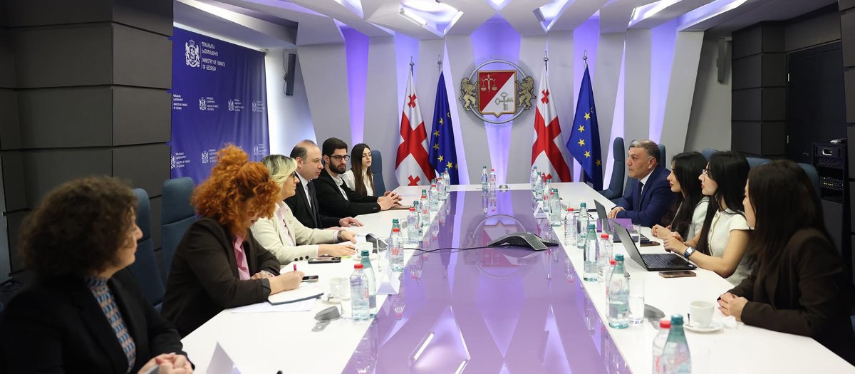 Delegation of the Ministry of Finance got acquainted with the experience of financial control of Georgia
