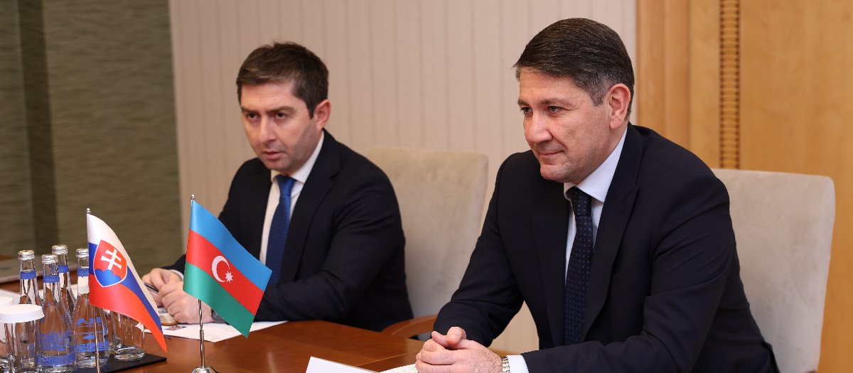Maliyyə Nazirliyində Slovakiya səfiri ilə əməkdaşlıq məsələləri müzakirə edilib