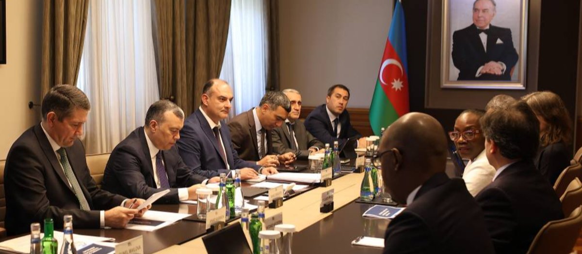 Maliyyə naziri Sahil Babayev Dünya Bankının regional direktoru ilə iqtisadi şaxələndirmə və inkişaf məsələlərini müzakirə edib