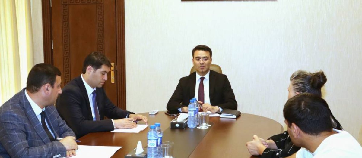 Nazir Həsən İsmayılov Naxçıvan şəhərində vətəndaşları qəbul edib