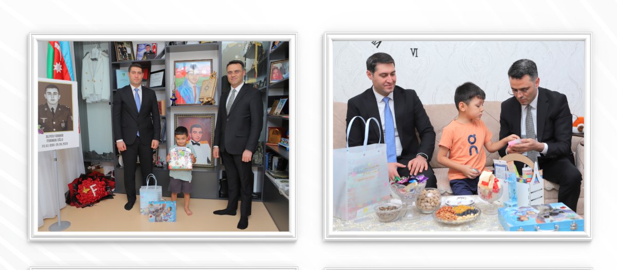 Şəhid övladlarının təhsil sevincini birgə bölüşdük!